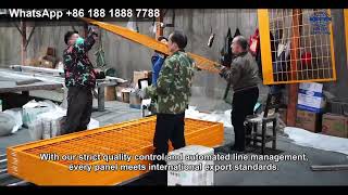 Welded Wire Fence Powder Coating Line | ANJIA GROUP