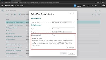 Business Central short video: Force Sync mode in Production Environment