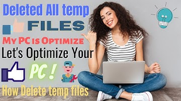 How to Cleanup Your Computer and Delete Temporary Files to  Free Disk Space  | eTechniz.com 👍