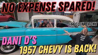 'Fix The Car Or GET OUT!'  She Want's Her 1957 Chevy Bel Air BACK ON THE ROAD!