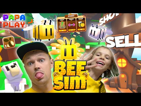 Видео: Я ПЧЕЛА в Bee Sim🐝