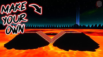 How To Make Your Own Neon Lava 1v1 Map