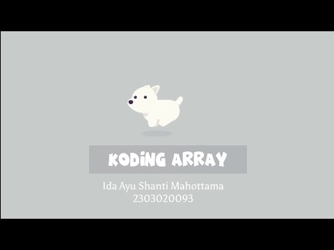 Pemahaman Array Bahasa Pemrograman PHP