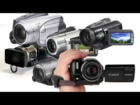 The best consumer HDV camcorder: Canon HV40