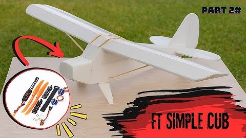 FT simple cub #aircrft #diy #rc in this video we assembling the electronics part2