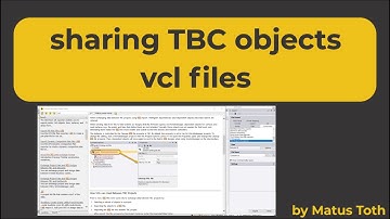 exchange native objects in Trimble Business Center - TBC vcl files