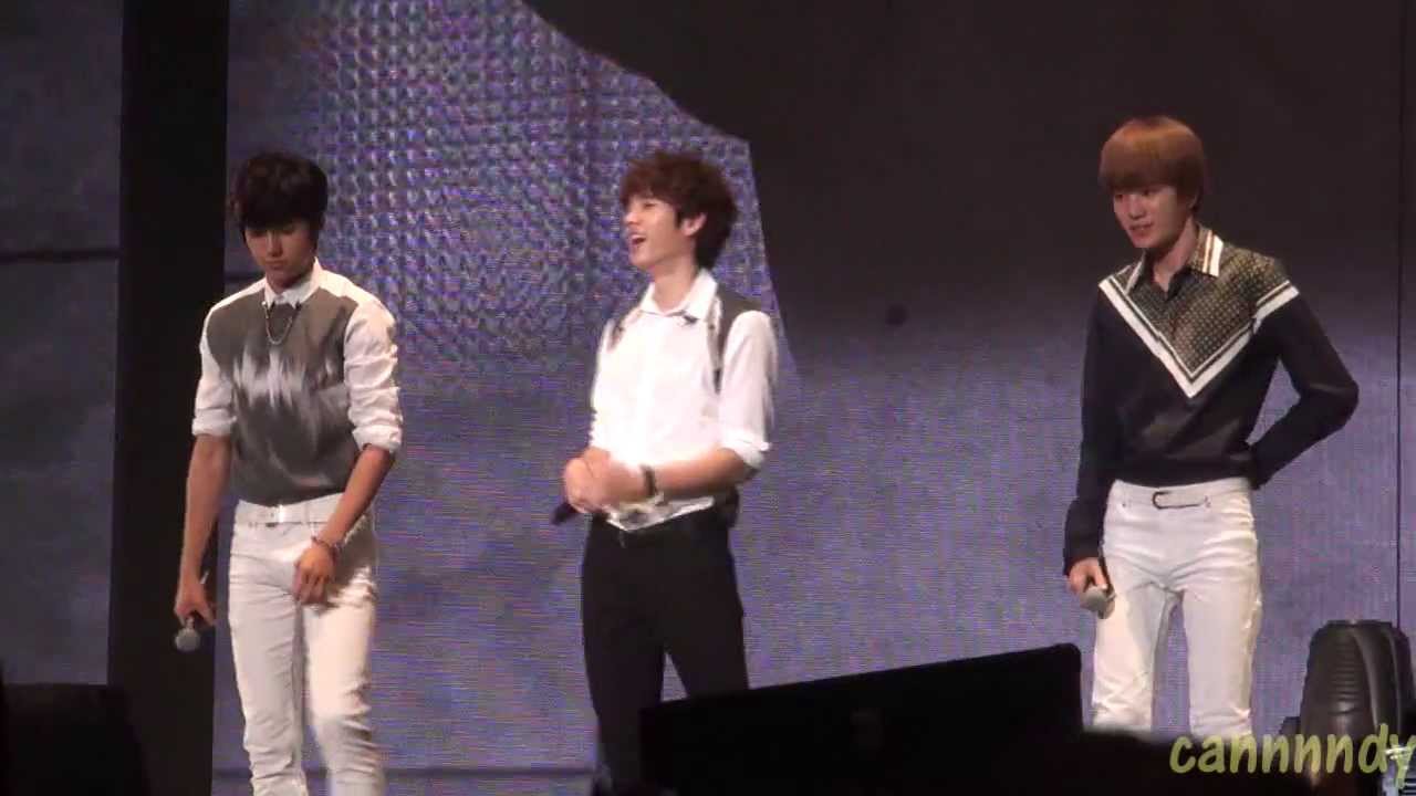 131012 인피니트 INFINITE OGS in Taipei 명수 성종 우현 성규 MENT - RAP+當我們同在一起