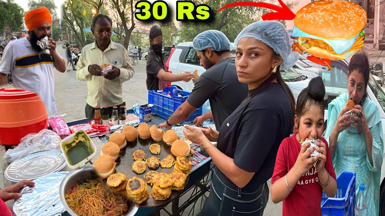 В городе Ферозепур открылась точка по продаже бургеров 🍔 | прибыль или убыток 🤑 | здоровая семья ...