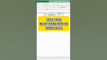 Cách tách ngày tháng năm trong excel 💓💓💓