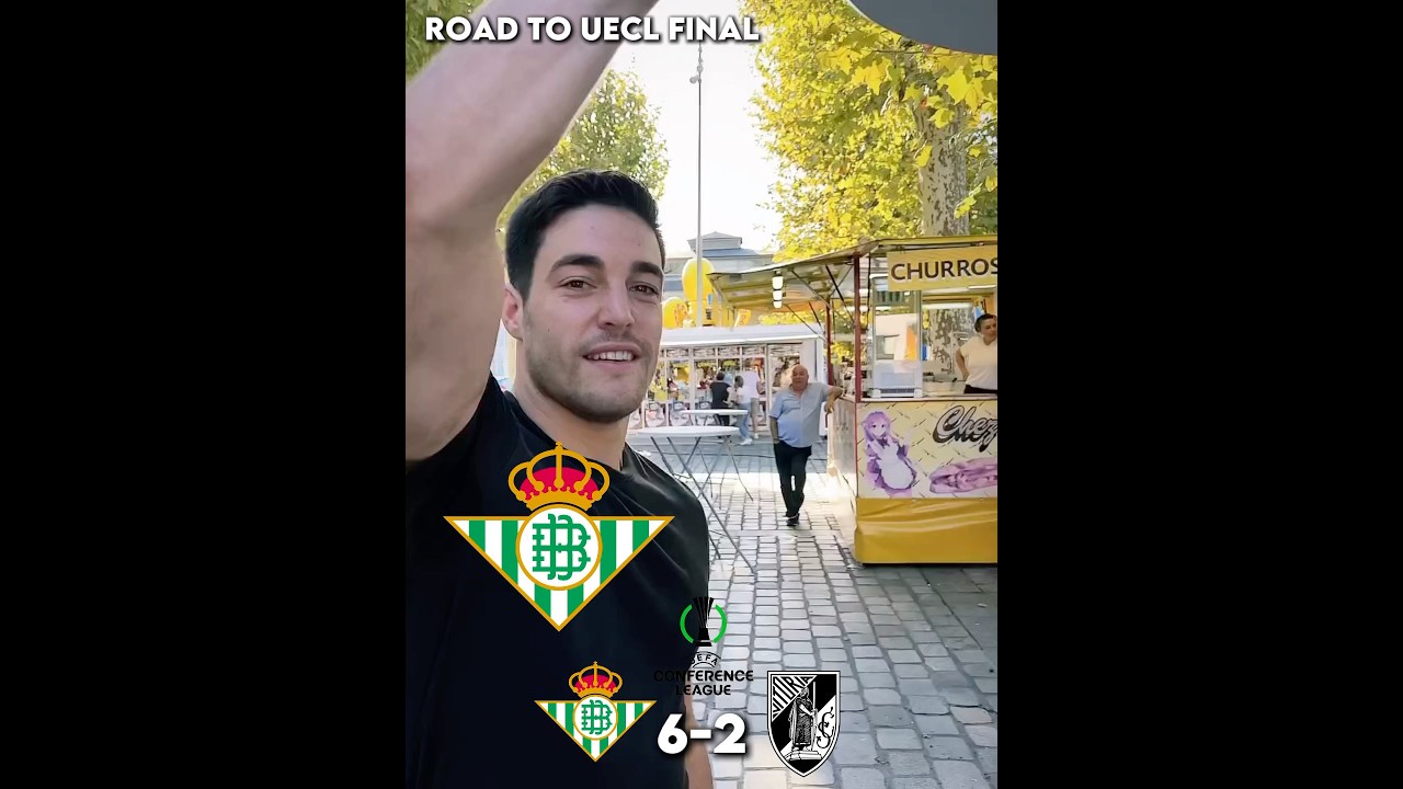 Real Betis road to conference league final 2025 🥶🥶😈😈