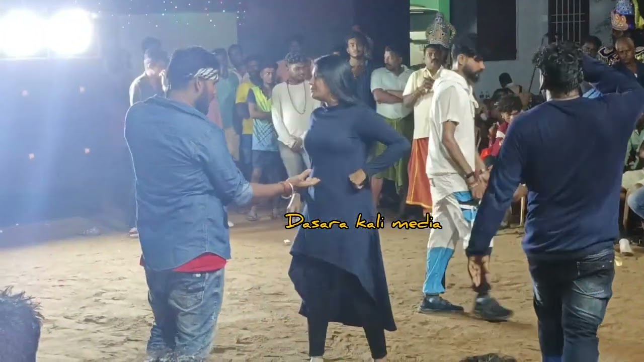 Thandavankadu dasara kulu*serial artist dance/Dasara kali media