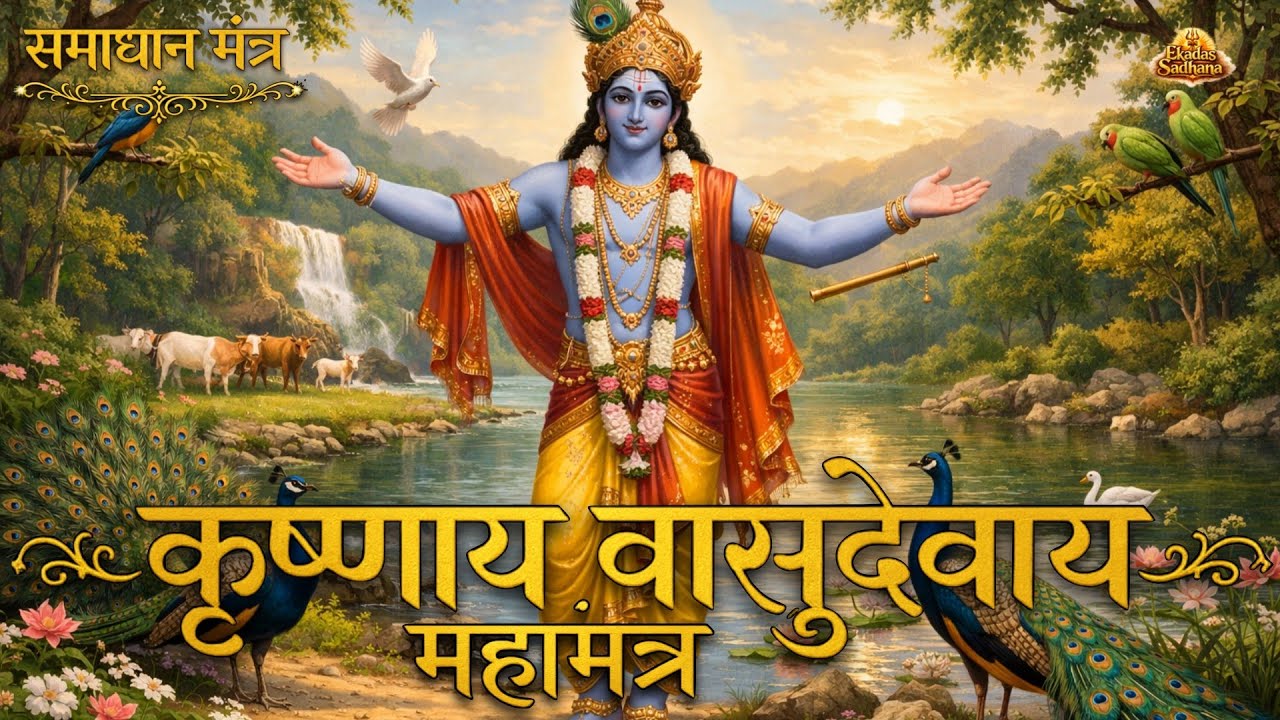 कृष्णाय वासुदेवाय महामंत्र - Solution Mantra | Krishna Bhakti for Success, Peace & Spiritual Growth
