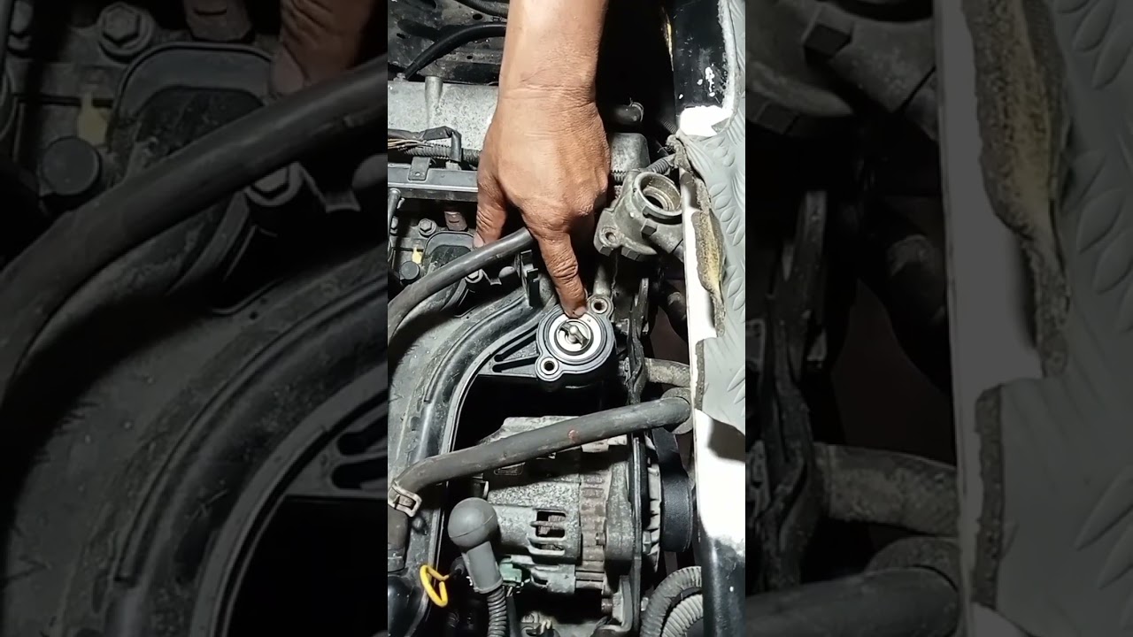 #DA64V K6A engine #repear water pump.#replace thermostat.termocup#replace tensioner biring