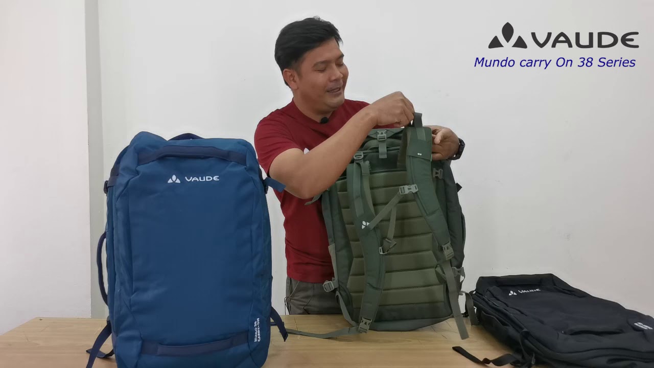 VAUDE Mundo CARRY-ON 38, Travel Backpack