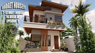 Low cost 2-storey House Design(Budget House)