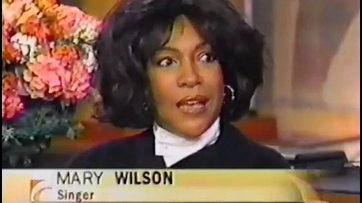 Mary Wilson asked Are you envious/jealous of Diana...