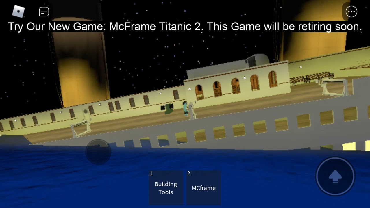 Roblox Titanic Mcframe Youtube - roblox titanic map roblox