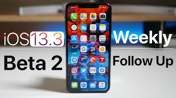 iOS 13.3 Beta 2 - Follow Up