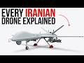 Every Iranian Military Drone Explained in 6 Minutes