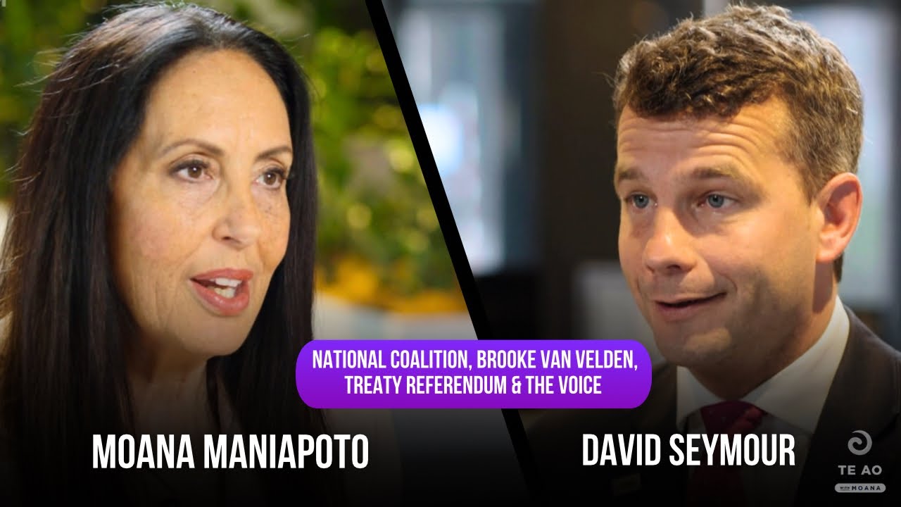 David Seymour & Moana clash on the treaty referendum