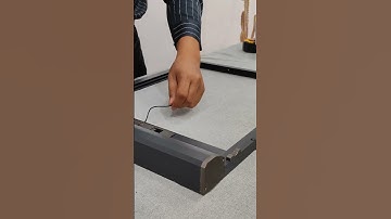 Very narrow stealthy rolled diamond screens, easy to disassemble