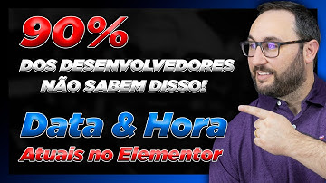 Aprenda a utilizar a Tag Dinâmica de Data e hora atuais no Elementor Pro