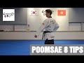 Taekwondo poomsae 8 2024 tips