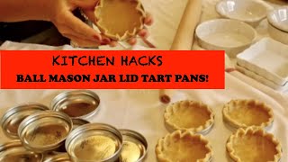 BALL MASON JAR LID KITCHEN HACKS