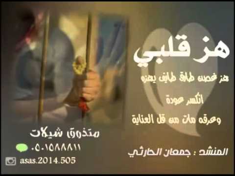 هز قلبي هز غصن طارق الطايف يهزه