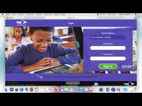 Videotutorial MyOn - Colegio Calasanz Pereira