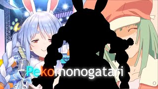 Usada Pekora and Nadeko sing Renai Circulation【Hololive】