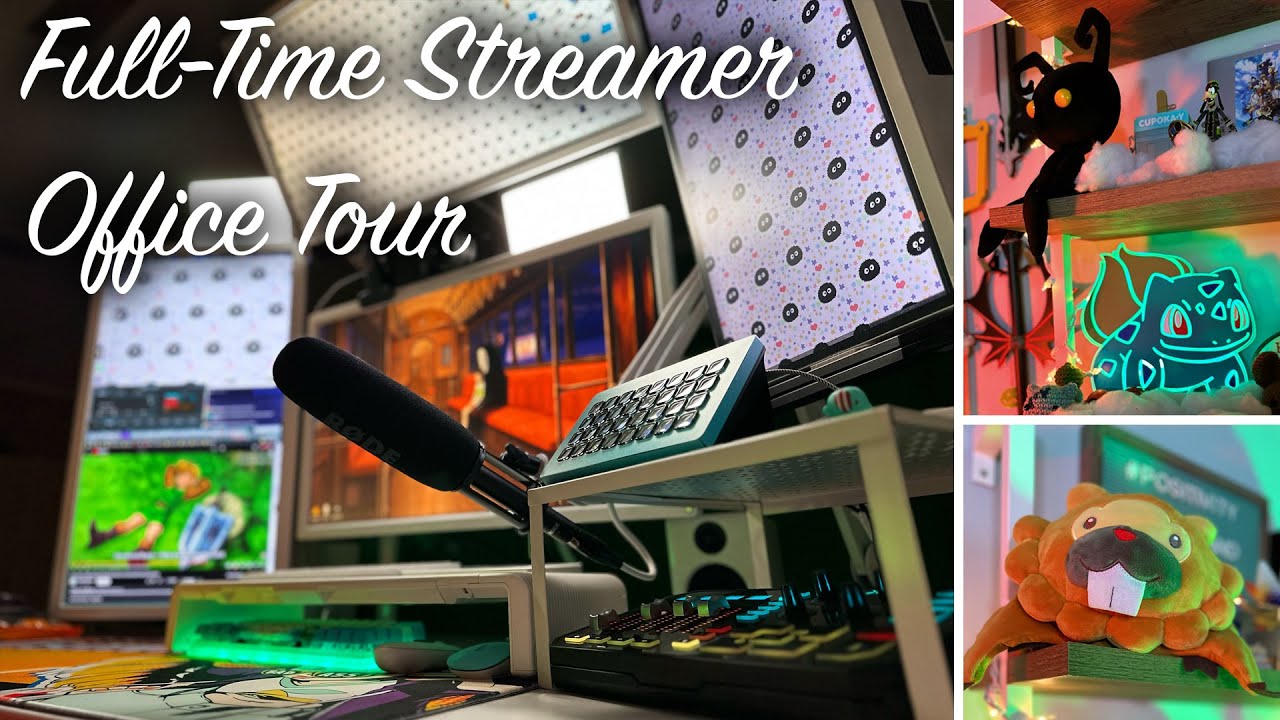 HighTech Streamer Office Tour! Streamer Diaries YouTube