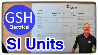 Si Units - How Much Do You Remember From School? Electrical Science And Principles