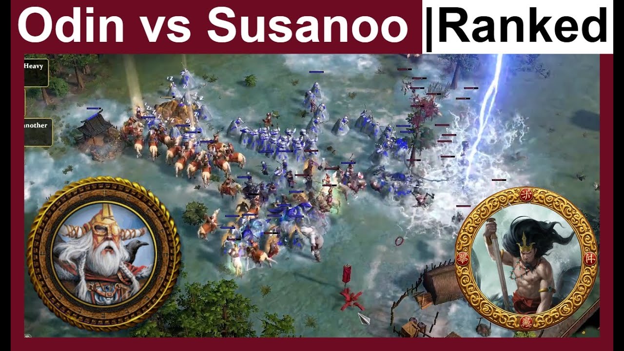 Odin vs Susanoo | 1v1 Ranked | Age of Mythology Retold
