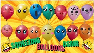 ASMR BALLOON SLIME SATISFYING | Pump Up Inflating Deflating Balloons Pop Up ASMR Sounds Video