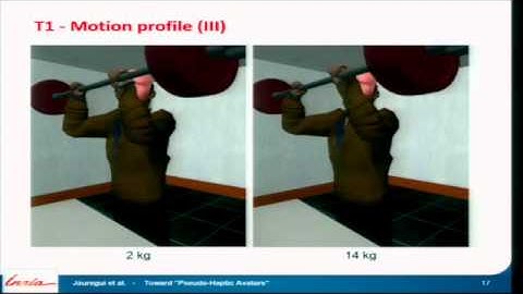 Toward "Pseudo Haptic Avatar"