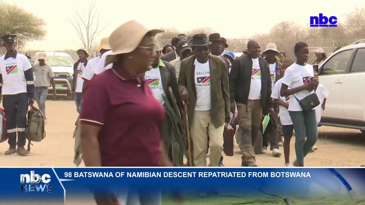 98 Namibians return home after decades in Botswana - nbc
