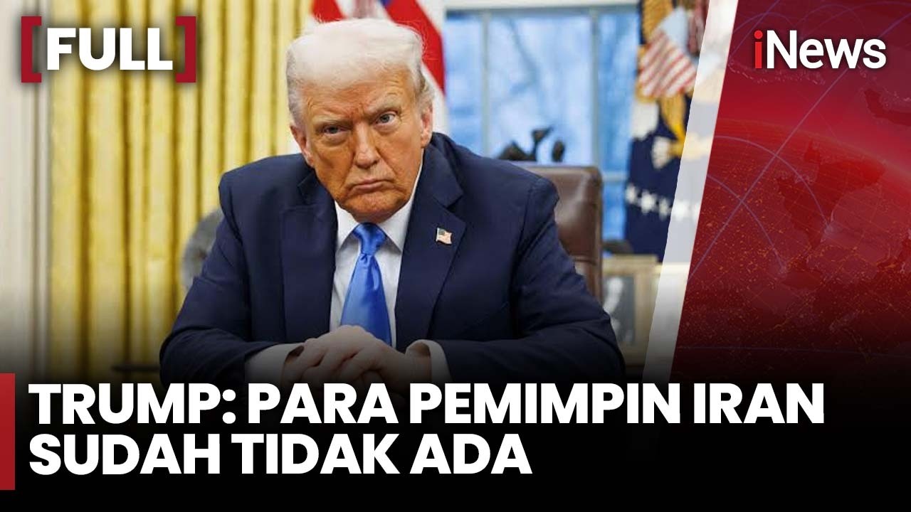 FULL Trump Beri 15 dari 10 Untuk Skala Keberhasilan: Pemimpin Iran sudah Tidak ada | iNews Siang 7/3