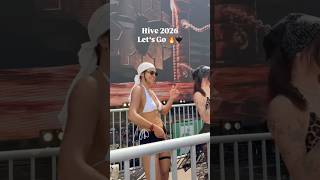 Rave girl at Hive Festival 2026