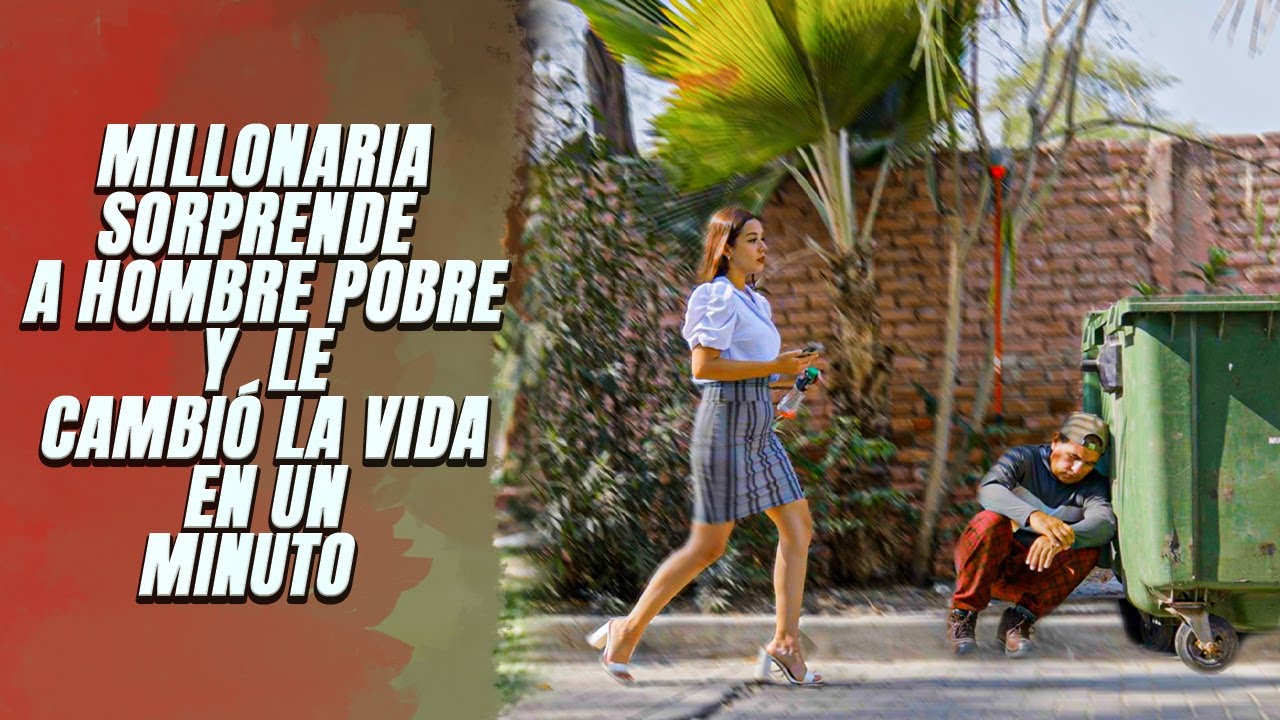 Una millonaria sorprende a un hombre pobre y transforma su vida al ofrecerle esta oportunidad