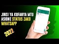 JINSI YA KUZUIA MTU ASIONE STATUS ZAKO WHATSAPP JINSI YA KUZUIA MTU ASIONE STATUS ZAKO WHATSAPP