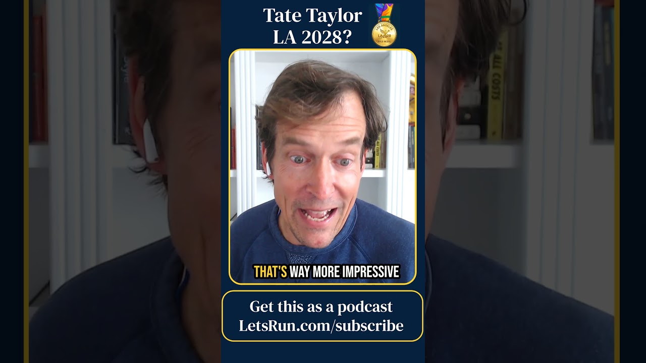 Can Tate Taylor win the 2028 La Olympics? #trackandfield