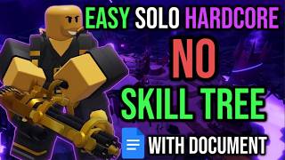 TDS EASY SOLO HARDCORE NO SKILL TREE (WITH DOCUMENT) screenshot 2