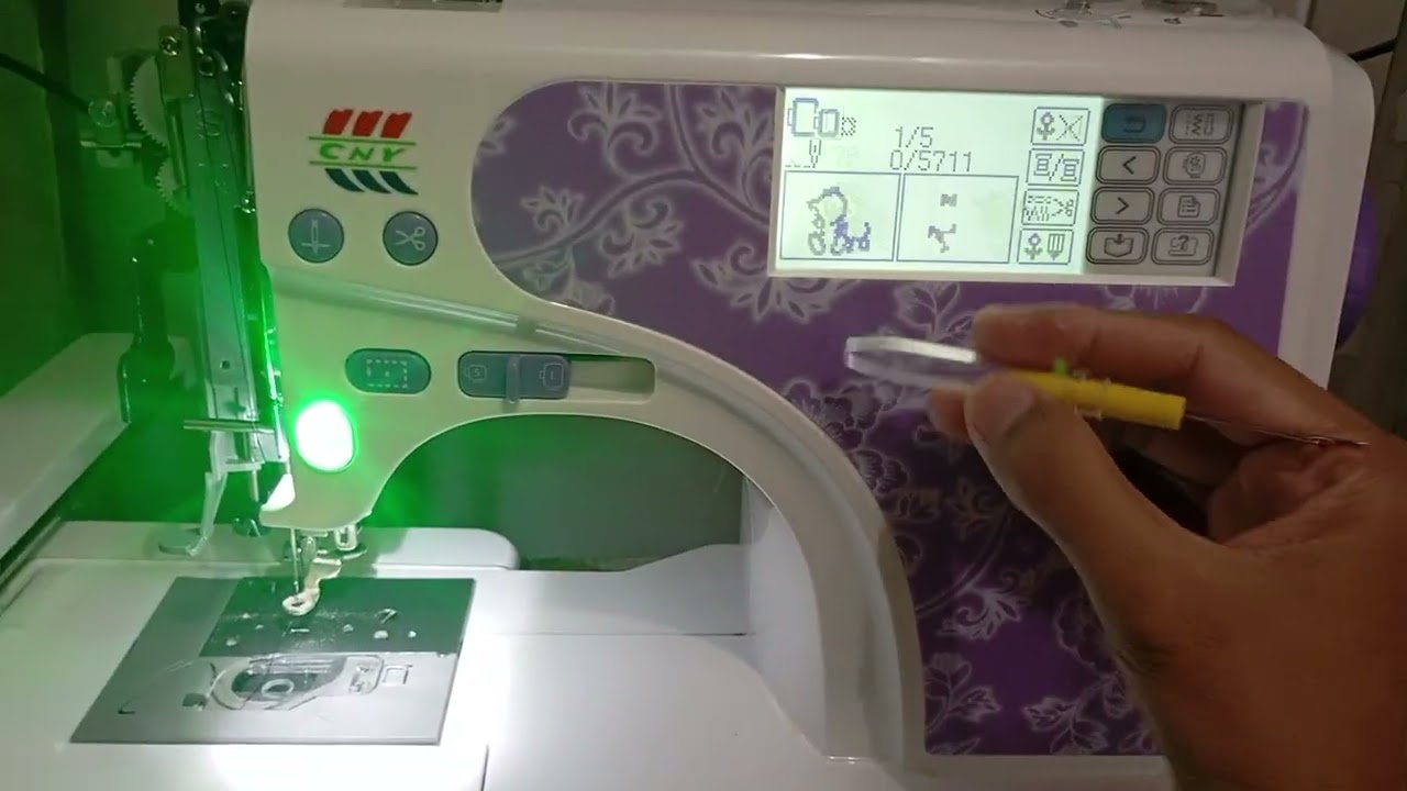 MENGHAPUS DESAIN BORDIR PADA MESIN PORTIBLE