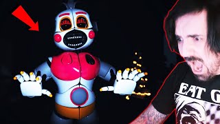 ATRAPADO EN UNA CASA Con los NUEVOS ANIMATRONICOS FUNTIME !! EPICO| FNAF Inside My Head COMPLETO