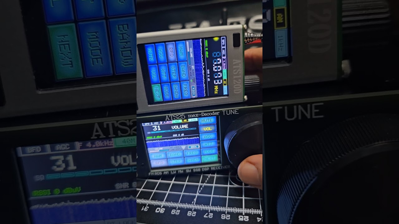 ATS-25 / ATS120D , Adjust Squech & Volume