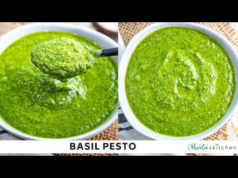 Recipe For Pesto With Basil And Walnuts