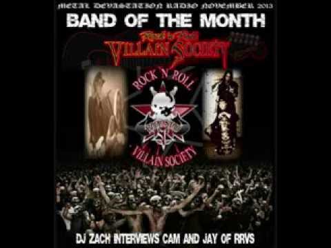 Rock N Roll Villain Society - 2013 Metal Devastation Radio Interview