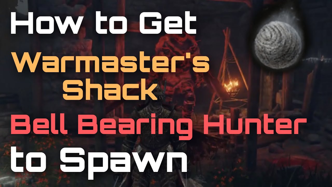 Elden Ring - How to Get the Bell Bearing Hunter to Spawn in Warmaster's