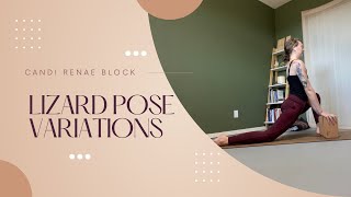 Lizard Pose Variations in Yoga